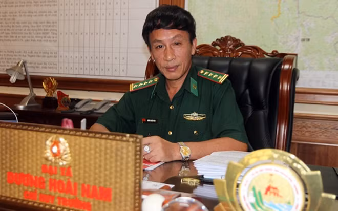 Đại tá Dương Hoài Nam cho rằng sau khi có kết luận điều tra sẽ xem xét xử lý các cán bộ Biên phòng có liên đới vụ phá rừng pơ mu.