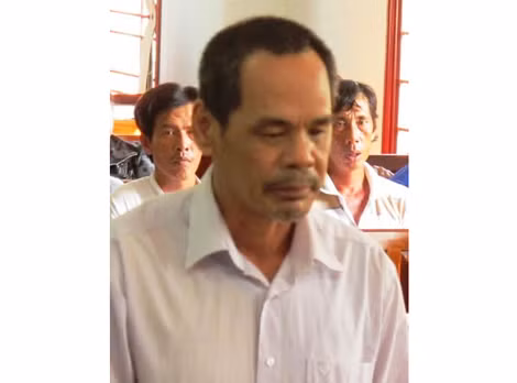 Bị cáo Nguyễn Văn Rạng.