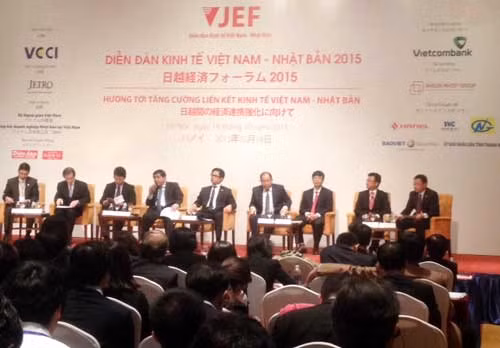 Diễn đàn kinh tế Việt Nam-Nhật Bản 2015. Diễn đàn kinh tế Việt Nam-Nhật Bản 2015.