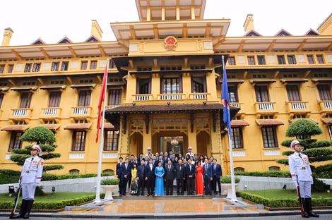Trang trọng lễ thượng cờ kỷ niệm 53 năm Ngày thành lập ASEAN
