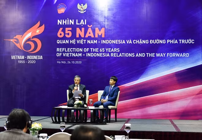 Các đại biểu tập trung thảo luận quan hệ đối tác Chiến lược Việt Nam - Indonesia: Chặng đường phía trước.
