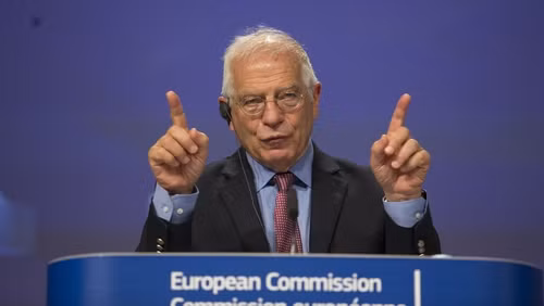Đại diện Cấp cao phụ trách An ninh và Chính sách Đối ngoại EU kiêm Phó Chủ tịch Ủy ban châu Âu Josep Borrell chỉ trích Trung Quốc phá hoại các quy tắc quốc tế. Đại diện Cấp cao phụ trách An ninh và Chính sách Đối ngoại EU kiêm Phó Chủ tịch Ủy ban châu Âu Josep Borrell chỉ trích Trung Quốc phá hoại các quy tắc quốc tế.