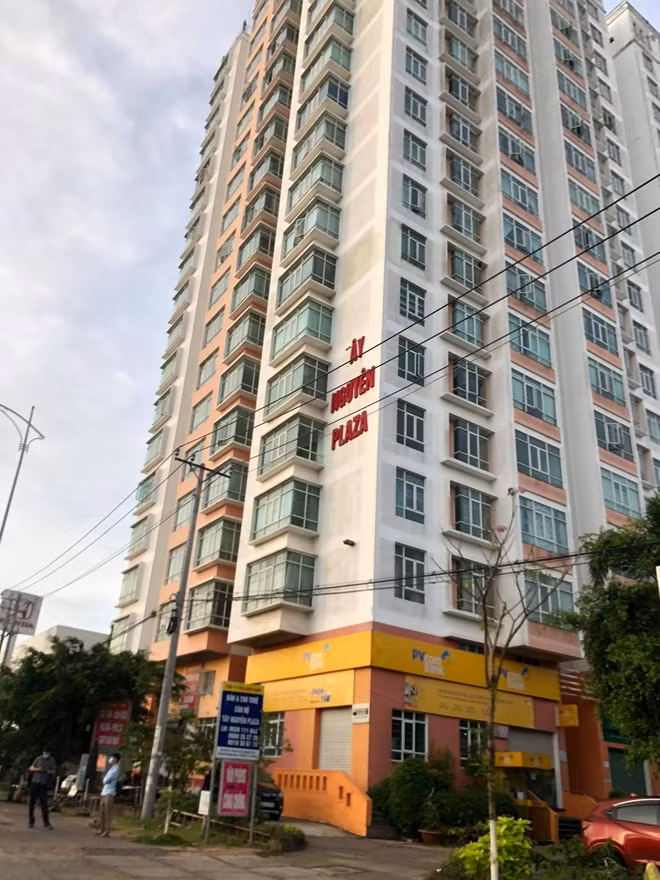 Chung cư xảy ra sự việc.