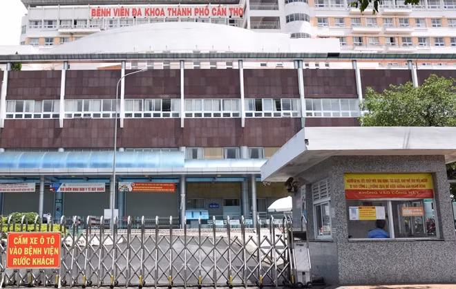 Từ 0h ngày 26/7, Bệnh viện Đa khoa TP Cần Thơ sẽ phong tỏa một số khu vực để truy vết F0.