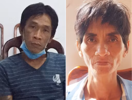 Phục và Hạnh tại cơ quan Công an.