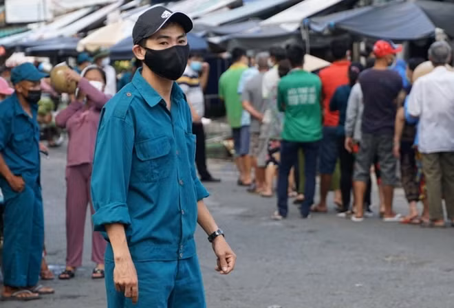 Khu vực phong tỏa có 266 hộ dân.