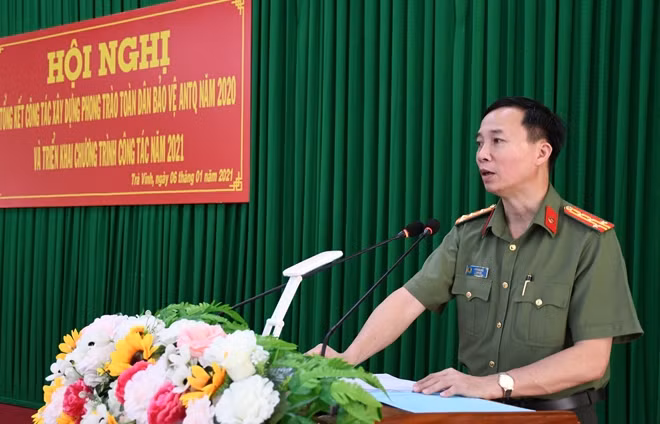 Đại tá Vũ Hoài Bắc, Giám đốc Công an tỉnh Trà Vinh.
