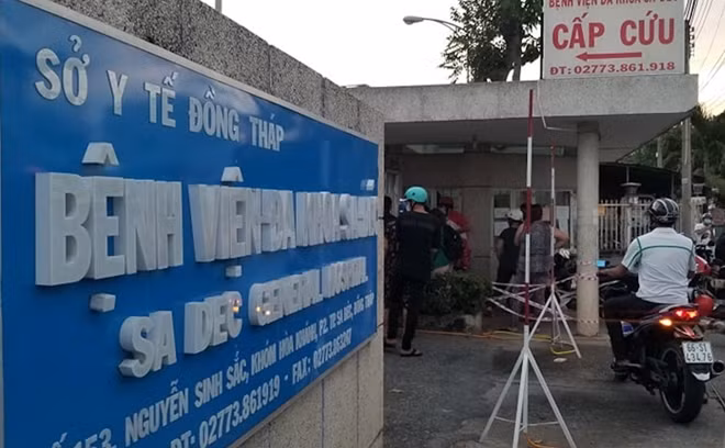 Các ca nhiễm và nghi nhiễm ở Đồng Tháp, đều liên quan đến ổ dịch tại Bệnh viện Đa khoa Sa Đéc.