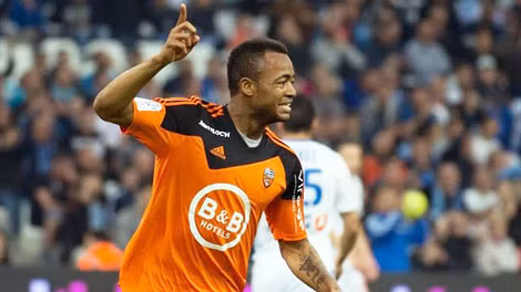 Jordan Ayew - cầu thủ ghi 2 bàn thắng vào lưới CLB cũ Marseille