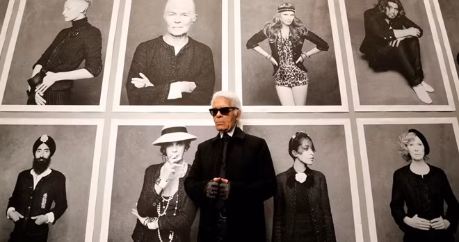 Huyền thoại Karl Lagerfeld qua đời hôm 19-2 ở tuổi 85. Ảnh: