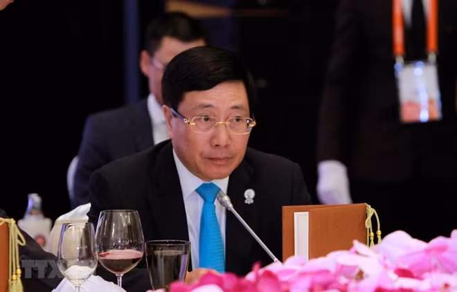 Phó Thủ tướng, Bộ trưởng Ngoại giao Phạm Bình Minh. (Ảnh: TTXVN).