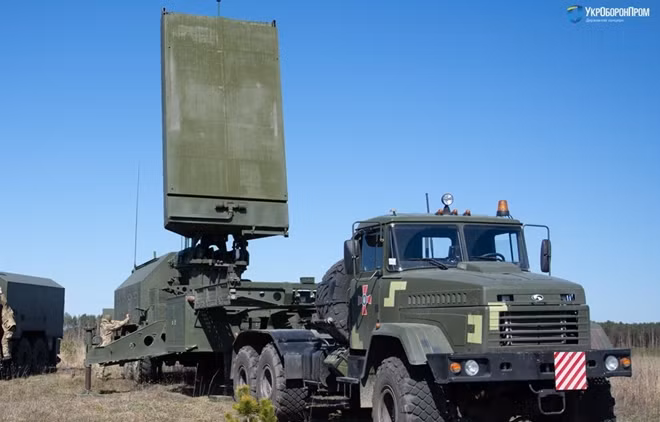 Radar 1L220UK chống pháo kích của Ukraine. Ảnh: 112.international.