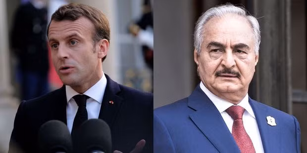 Dù bác bỏ đề xuất ngừng bắn của ông Macron, nhưng tướng Khalifa vẫn khẳng định một cuộc đối thoại chính trị là vô cùng cần thiết. Ảnh: lejdd. Dù bác bỏ đề xuất ngừng bắn của ông Macron, nhưng tướng Khalifa vẫn khẳng định một cuộc đối thoại chính trị là vô cùng cần thiết. Ảnh: lejdd.
