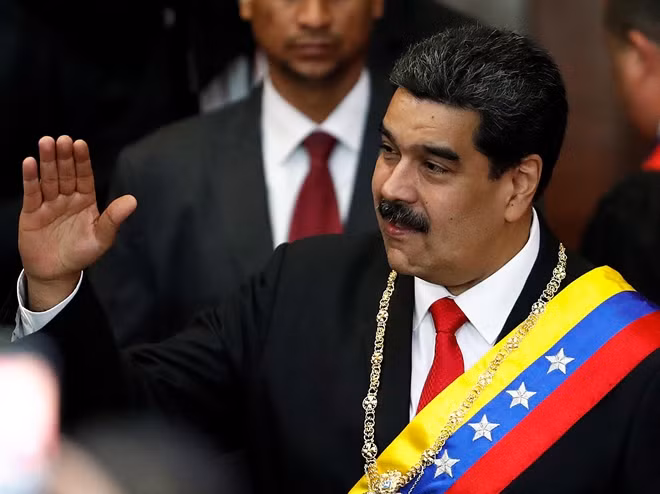 Trong bối cảnh Mỹ cảnh báo Huawei là mối đe dọa an ninh với nhiều quốc gia, Tổng thống Maduro vẫn quyết mời tập đoàn công nghệ này vào Venezuela. Ảnh: Getty.