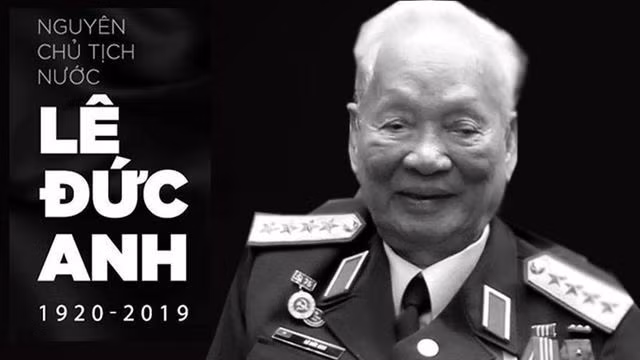 Nguyên Chủ tịch nước, Đại tướng Lê Đức Anh. Ảnh: dantri.