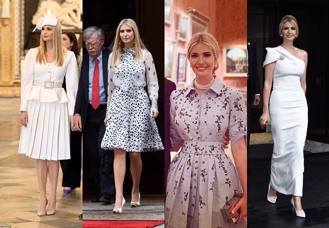Với chiều cao của một siêu mẫu 1.80m, Ivanka thường được nhiều tạp chí thời trang nổi tiếng phỏng vấn và lấy làm hình mẫu, Tuy nhiên, nhiều người từng chỉ trích Ivanka quá chú tâm vào khoản ăn vận, thiếu nét đứng đắn để phù hợp với cương vị cố vấn chính trị cho Tổng thống.