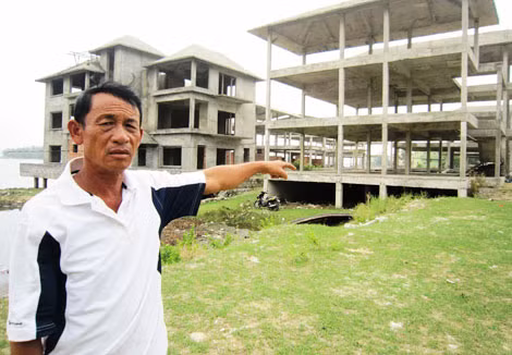 Dự án Vinconstec bỏ hoang suốt nhiều năm qua.