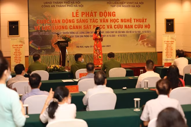 Phát động sáng tác về lực lượng Cảnh sát PCCC và CNCH.