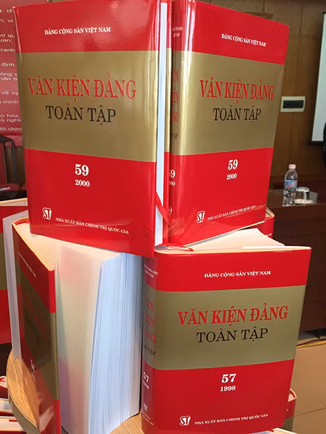 Văn kiện Đảng toàn tập từ tập 55 đến tập 59 có số lượng tài liệu phong phú, đa dạng. Văn kiện Đảng toàn tập từ tập 55 đến tập 59 có số lượng tài liệu phong phú, đa dạng.