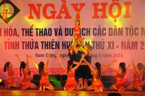 Lễ khai mạc Ngày hội văn hóa, thể thao và du lịch các dân tộc miền núi tỉnh Thừa Thiên- Huế.