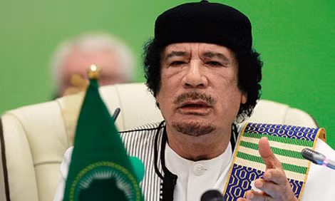 Đại tá Gaddafi.
