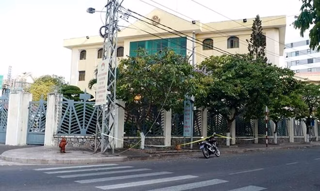 Hiện trường vụ tai nạn khiến ông Nguyễn Văn Hiếu tử vong tại chỗ