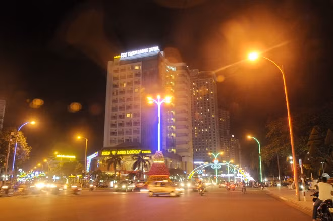 Phố biển Nha Trang - nơi diễn ra Liên hoan truyền hình toàn quốc lần thứ 39. Ảnh: Hữu Toàn