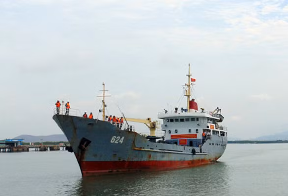 Tàu 624 của Hải đoàn 129 Quân cảng Sài Gòn. Ảnh : Phạm Công Hoan