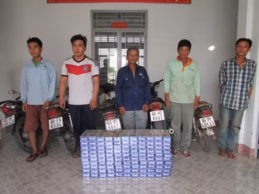 Hàng loạt “nài” thuốc lá lậu bị bắt giữ