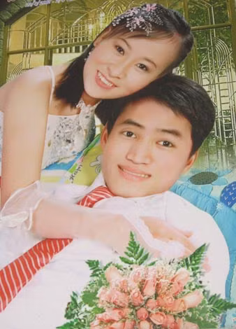 Ảnh cưới hạnh phúc của Nga và Kỳ.