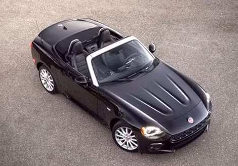Fiat 124 Spider.