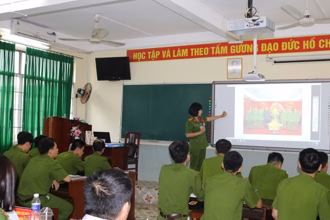 Hội thi khối Cao đẳng CAND năm nay có nhiều tiến bộ vượt bậc so với những kì hội thi trước.