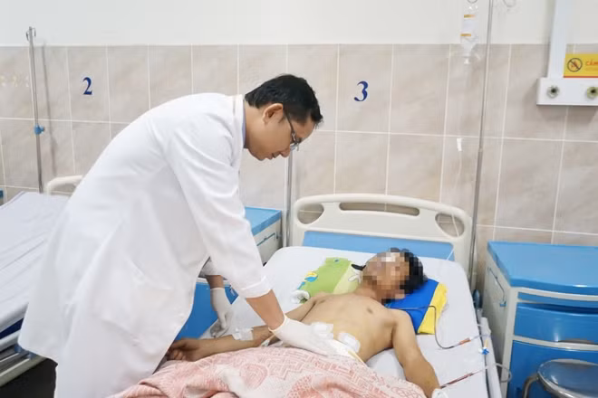 Bệnh nhân đã thoát hiểm, đang hồi phục rất tốt