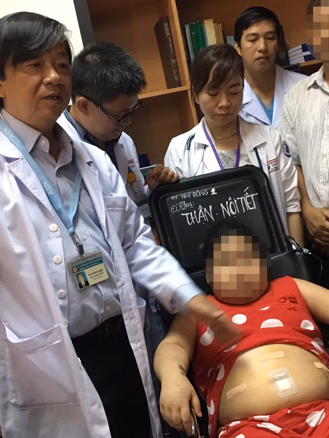 Căn bệnh khiến bé T.P bị mập phì tăng cân nhanh vùn vụt và nhiều bệnh lý khác.