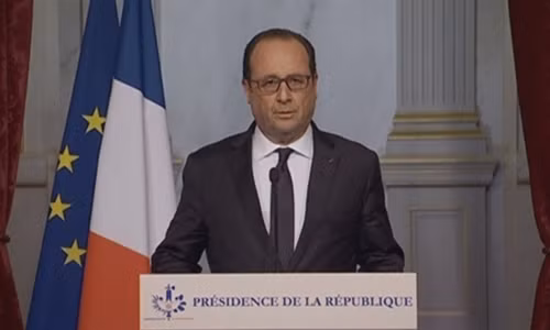 Tổng thống Pháp Francois Hollande. Ảnh: Reuters.