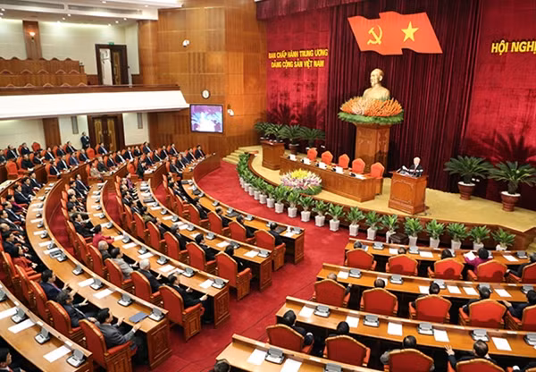 Toàn cảnh bế mạc Hội nghị. Ảnh: TTXVN.