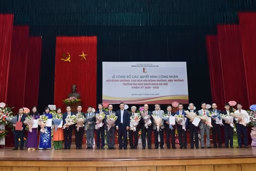 Trường Đại học Bách khoa Hà Nội có tân Hiệu trưởng và Chủ tịch hội đồng trường
