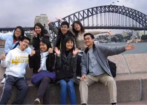 Sinh viên Trung Quốc ở Australia (ảnh minh họa).