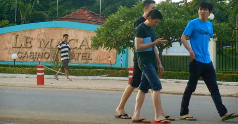 Khách du lịch rất dễ trở thành... con bạc.