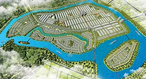 Phối cảnh Han River Village.