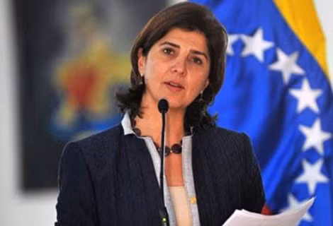 Bà Maria Angela Holguin, nữ Ngoại trưởng Colombia.