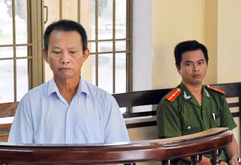 Bị cáo Phạm Văn Tuấn tại phiên tòa sơ thẩm sáng 29/7.