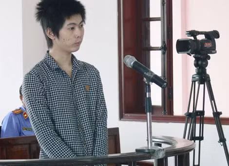 Đối tượng Linh trước tòa.