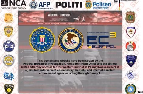 Diễn đàn tội phạm mạng Darkode đã bị đóng cửa. (Ảnh: FBI). Diễn đàn tội phạm mạng Darkode đã bị đóng cửa. (Ảnh: FBI).