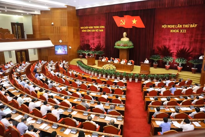 Phiên bế mạc Hội nghị. ảnh TTXVN