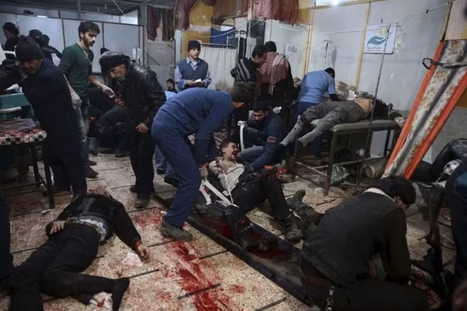 Hàng trăm ngàn dân thường Syria đã thiệt mạng trong suốt 5 năm chiến tranh. Ảnh: Reuters