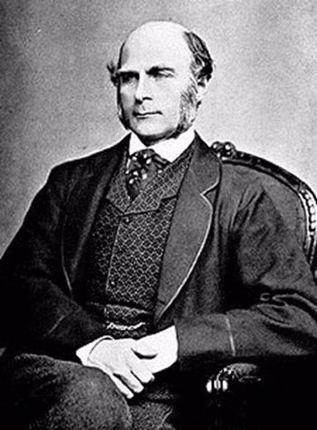 Nhà khoa học Francis Galton.