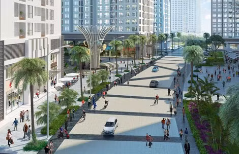 Tuyến phố đi dạo và mua sắm.