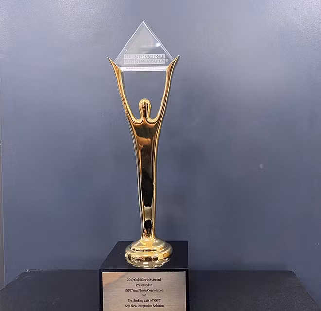 VNPT nhận Giải Vàng Stevie Awards 2019 VNPT nhận Giải Vàng Stevie Awards 2019