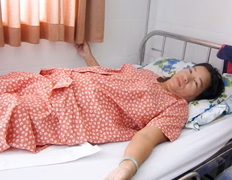 Chị Mỹ chia sẻ về quá trình mang thai hộ của mình.